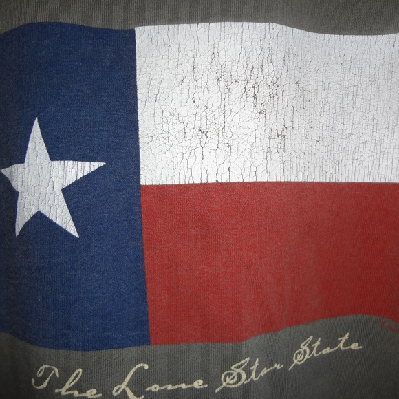 VINTAGE ONEITA SINGLE STITCH THE LONE STAR STATE MEDIUM - Picture 2 of 4